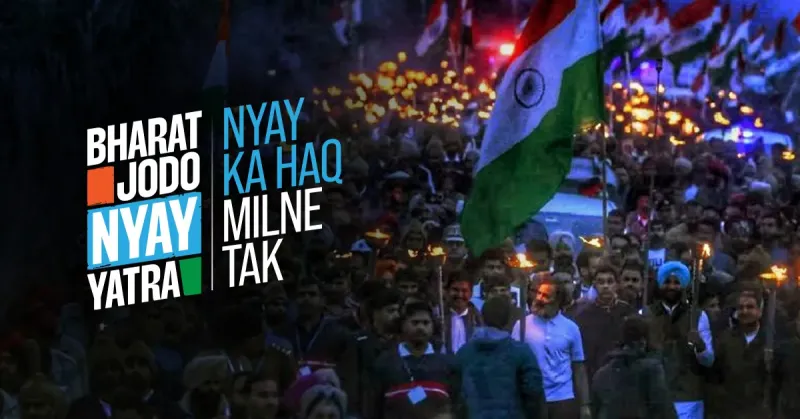 Official Congress pic of Nyay Yatra